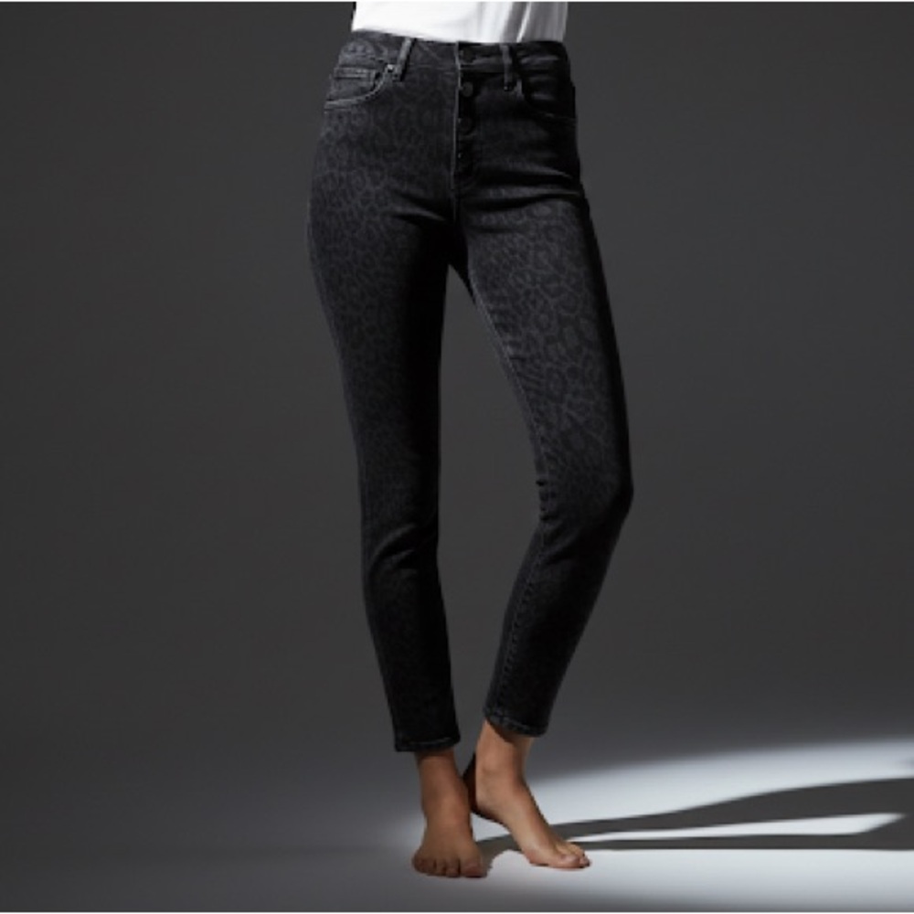 NWT J Brand Lillie Leopard Print Jeans